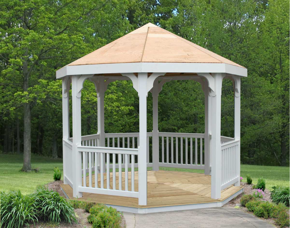 Vinyl Octagon Gazebo