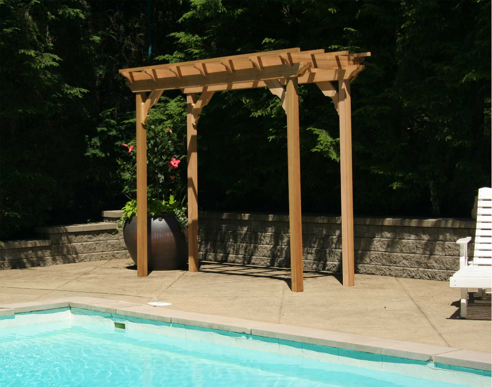 Cedar New Dawn Pergola