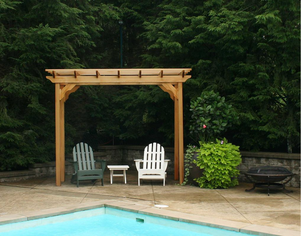 Cedar New Dawn Pergola